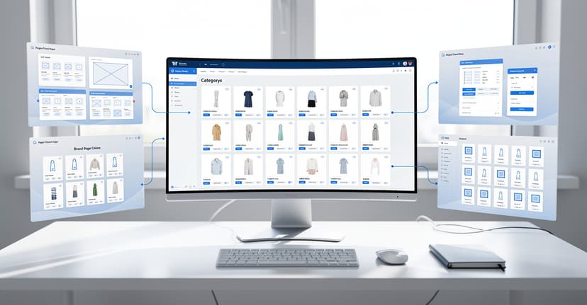 pages marques e commerce : structurer, indexer et mailler